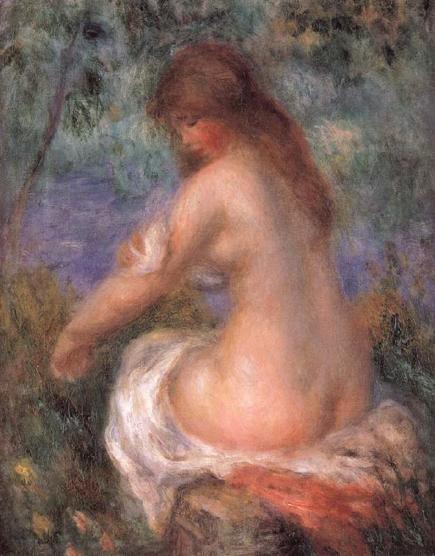 Pierre Auguste Renoir batber Norge oil painting art